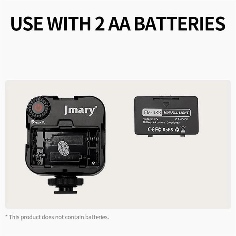 NNEIDS Portable Dimmable Led Fill Light For Photography And Phone