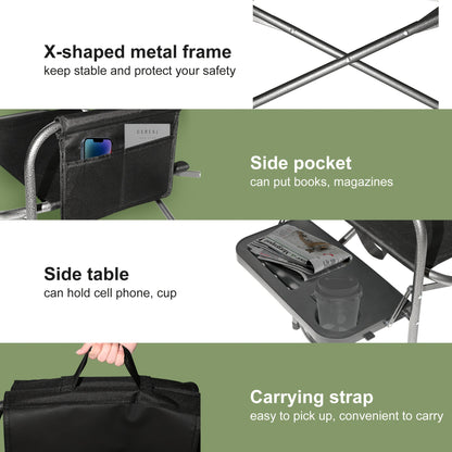 Folding Camping Chair with Cup Holder