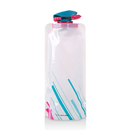 700mL Reusable Lightweight Collapsible Folding Water Bottle