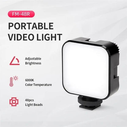 NNEIDS Portable Dimmable Led Fill Light For Photography And Phone