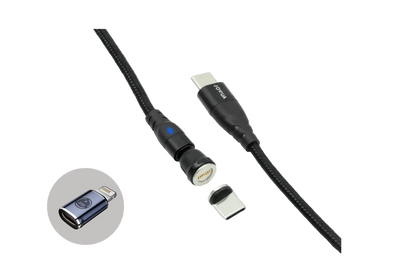Magnetic Charging Cable USB-C to USB-C (0.4M/1M/1.8M)